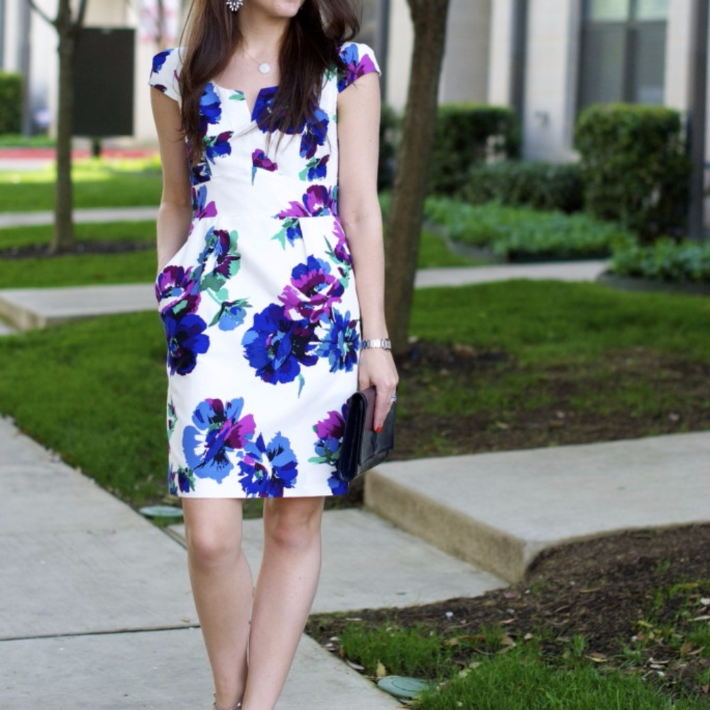 Shoshanna Floral Dress, Size 2